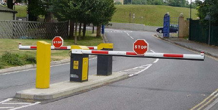 automatic rising barrier